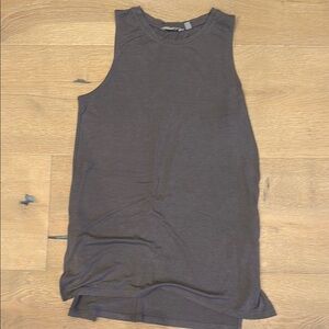 Athleta Charcoal Sleeveless Top